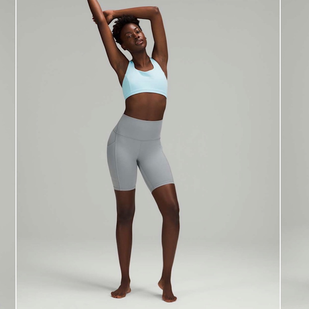 NWT Lululemon Align High Rise Short with Pockets 8"
Rhino Grey size 0